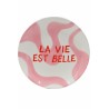 La vie est belle Assiette dessert Diego