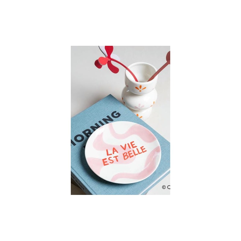 La vie est belle Assiette dessert Diego