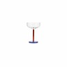 Bobbie verres à champagne sur petit pied S/2
