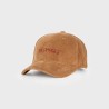 Casquette en velour Camel