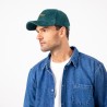 Casquette en velour Vert sapin