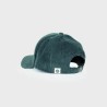 Casquette en velour Vert sapin