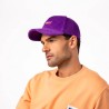 Casquette en velour Violet