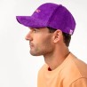 Casquette en velour Violet
