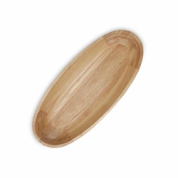 Plat à servir/ Saladier Ovale en bois essenza
