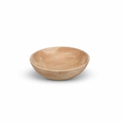 Plat à servir/ Saladier Rond en bois essenza