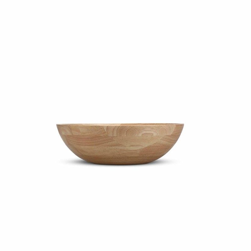 Plat à servir/ Saladier Rond en bois essenza