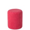 Lulu le pouf cotelé colorful fuschia
