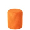 Lulu le pouf cotelé colorful Orange