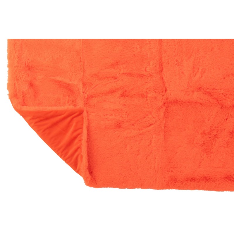 Plaid CUTIE Corail FLUO