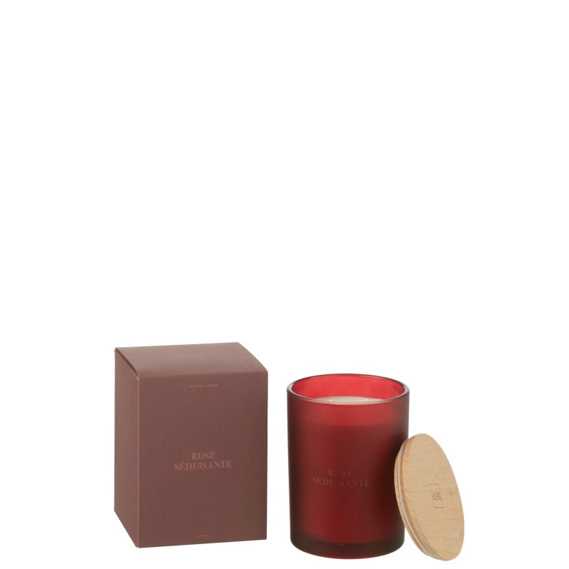Rose Séduisante Bougie Accords Essentiels