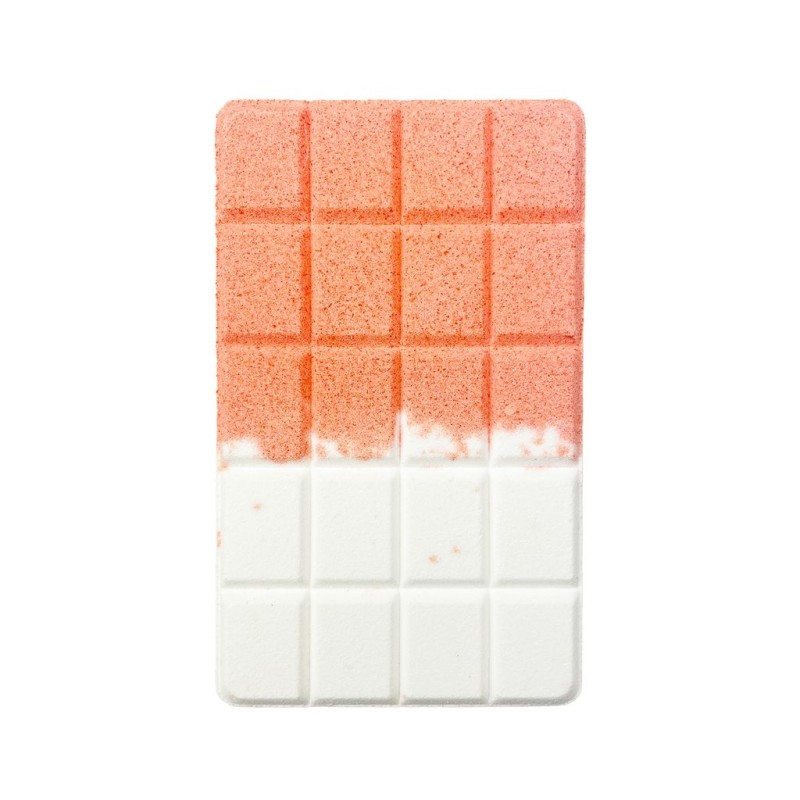 Tablette de bain effervescente orange - Pêche