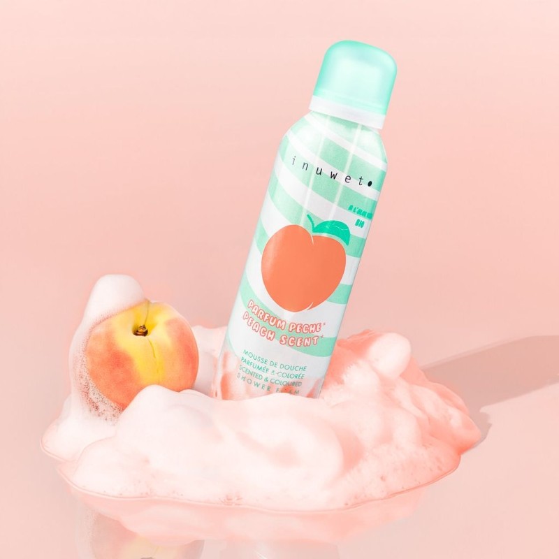 Mousse de douche Peche