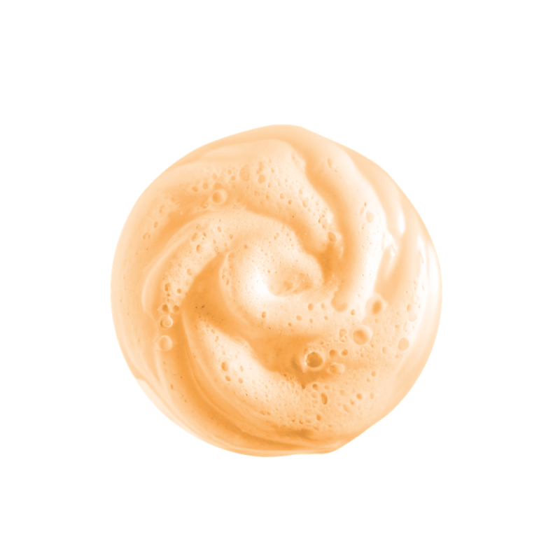 Mousse de douche Peche