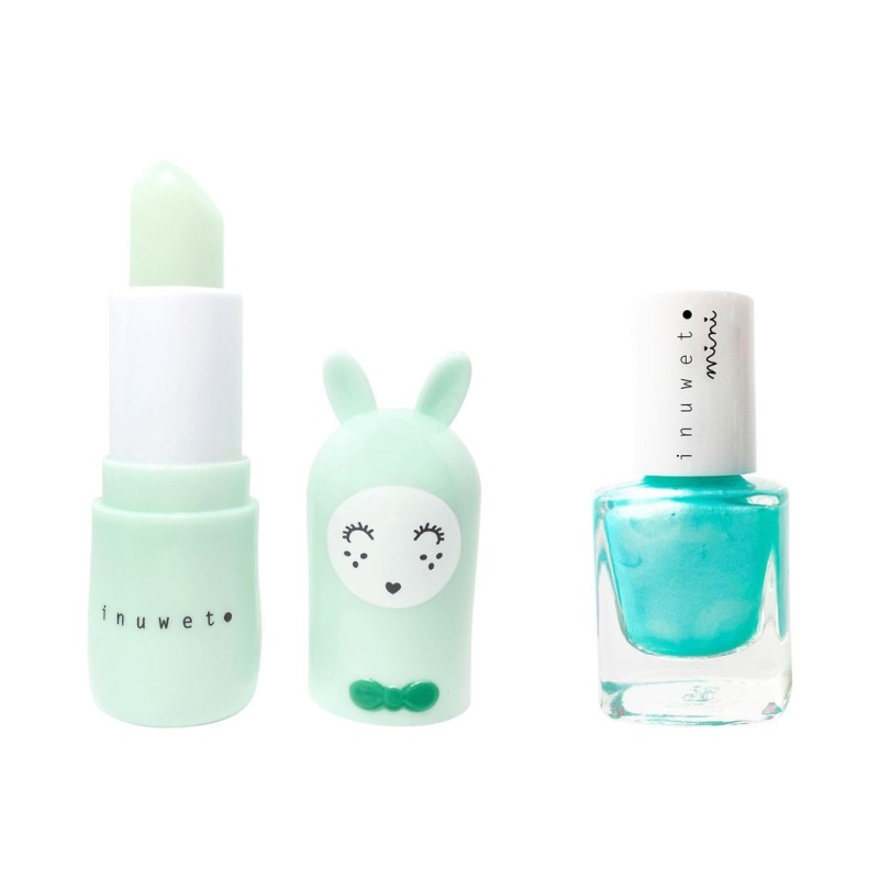 Coffret AQUA duo baume à lèvres & vernis à l'eau Pomme