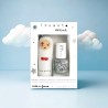 Coffret BLANC duo baume à lèvres & vernis à l'eau Barbe à papa