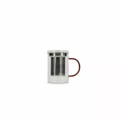 Tasse à thé avec filtre et couvercle