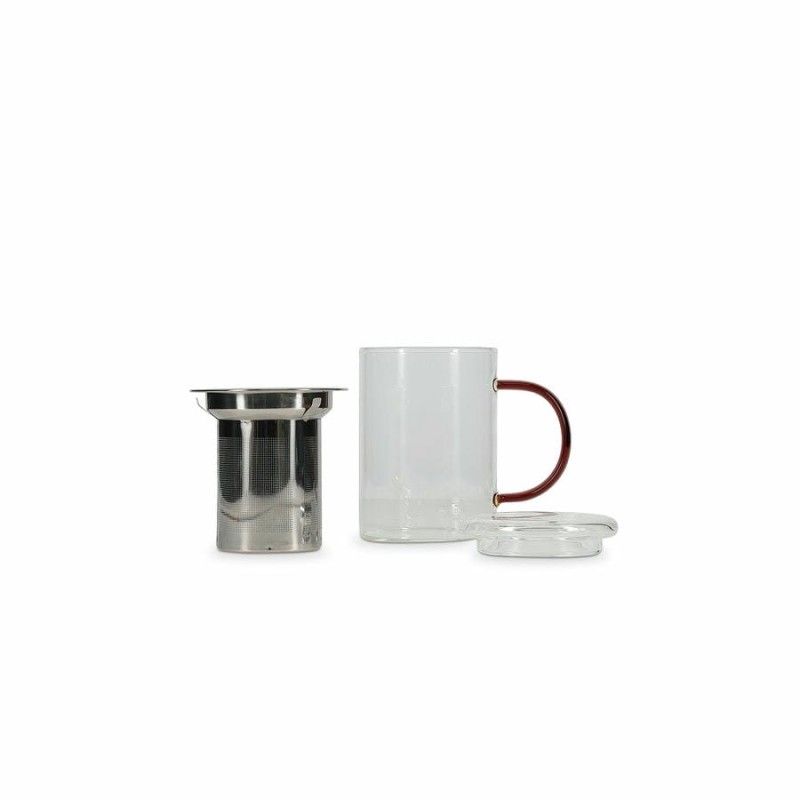 Tasse à thé avec filtre et couvercle