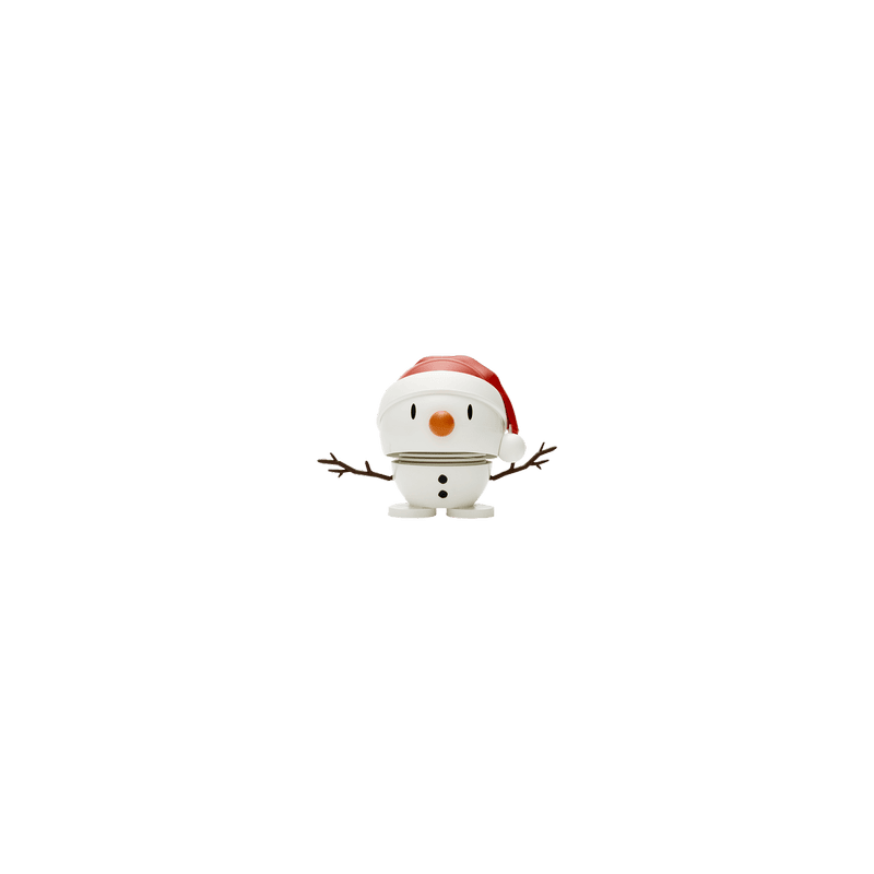 Bonhomme de neige blanc Hoptimist /Chapeau noel Soft Touch