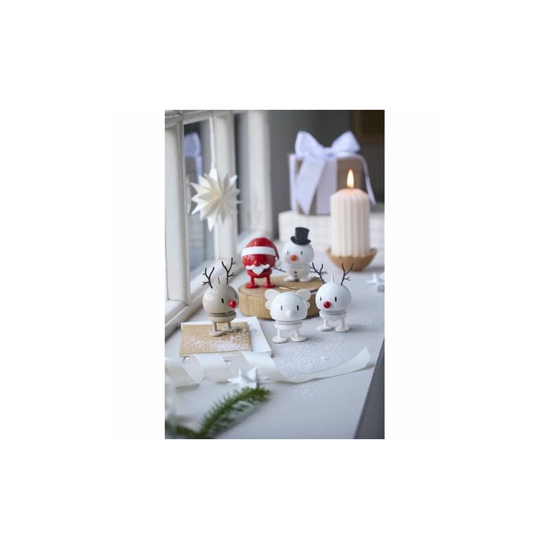 Bonhomme de neige blanc Hoptimist /Chapeau noel Soft Touch