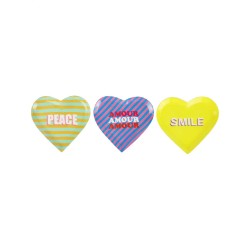 Vide poche Coeur métal Color pop