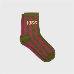 Kiss Chaussettes rayée