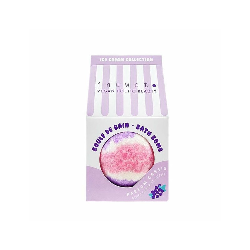 Boule de bain ICECREAM Cassis