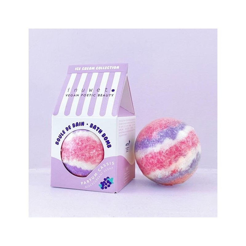 Boule de bain ICECREAM Cassis