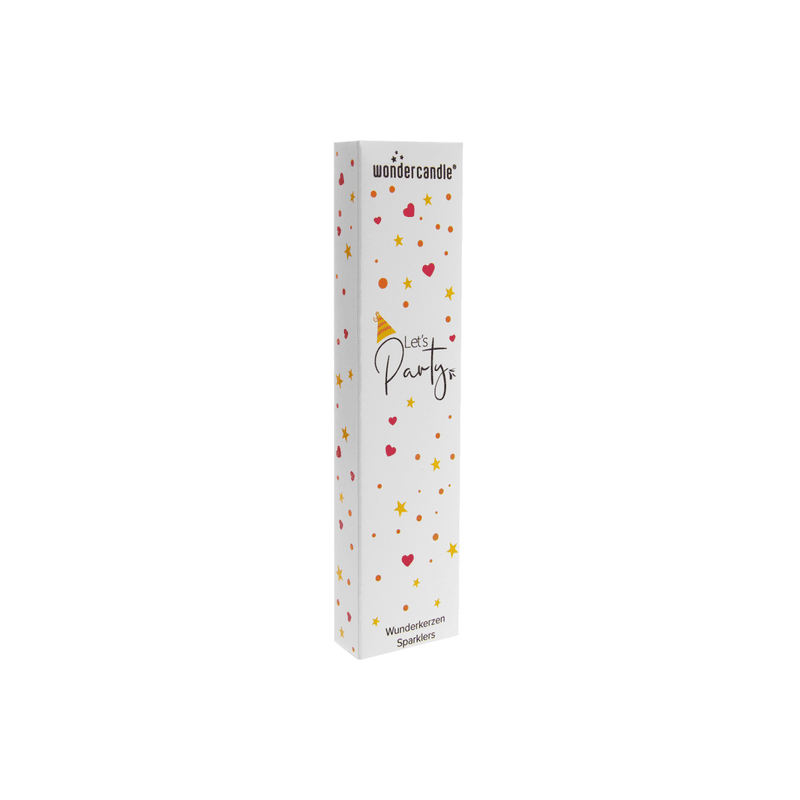 Set de 40 cierges magiques 18 cm gris/ Let's Party