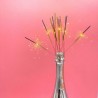 Set de 40 cierges magiques 18 cm gris/ Let's Party