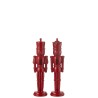 Casse Noisette Statue résine Rouge