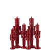 Casse Noisette Statue résine Rouge