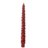 Coffret de 2 chandelles sapin - Rouge