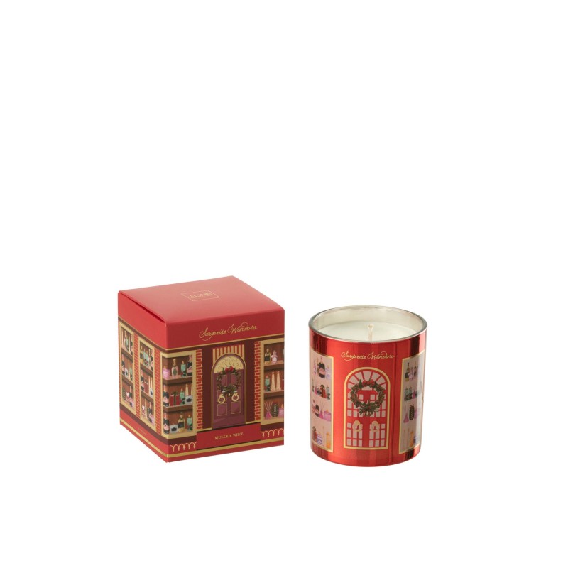 Surprise Window Bougie parfumée Rouge