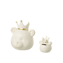 Ours Tirelire porcelaine