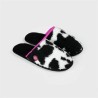 Pantoufles - Sherpa Vache