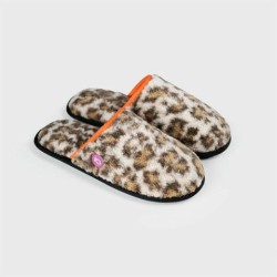 Pantoufles - Sherpa Leopard