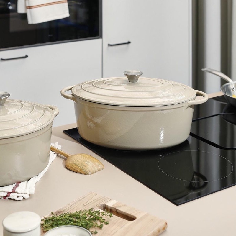 Ferno Casserole en fonte Ovale /Cocotte