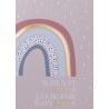 Carte - When it rains look for rainbows