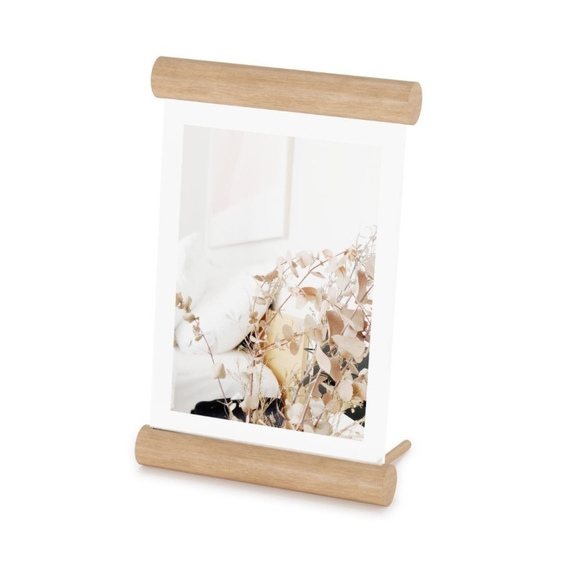 SCROLL Cadre photo Naturel