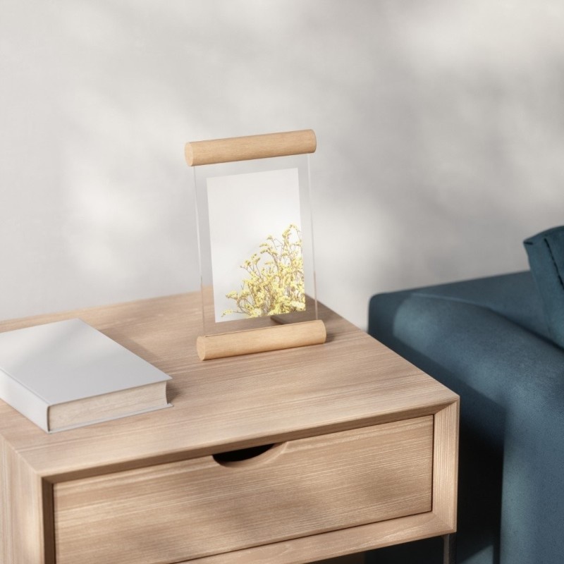 SCROLL Cadre photo Naturel