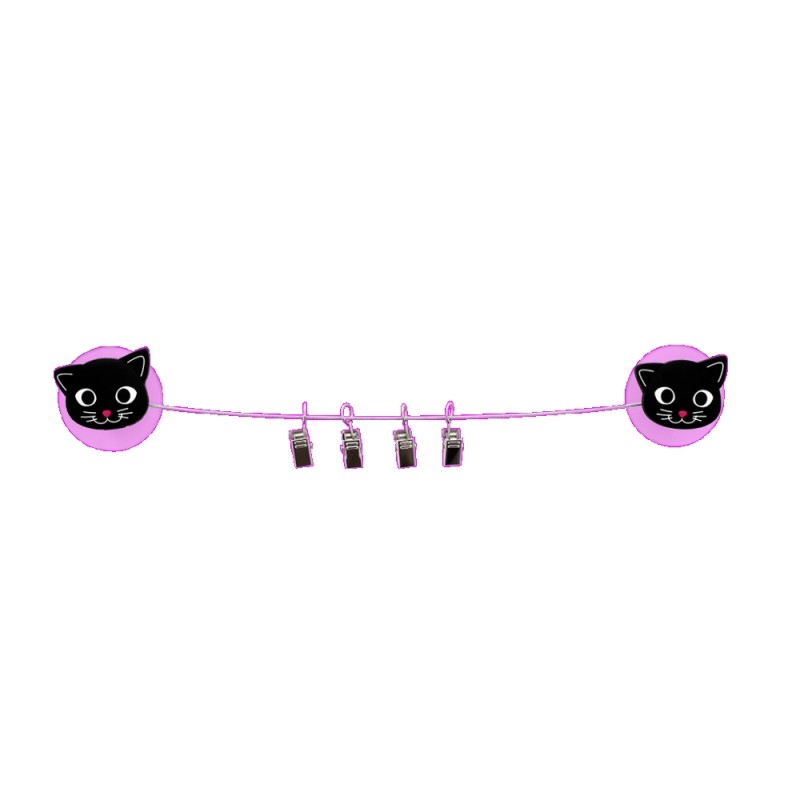 ANI CLIP 4 clips avec ventouse
