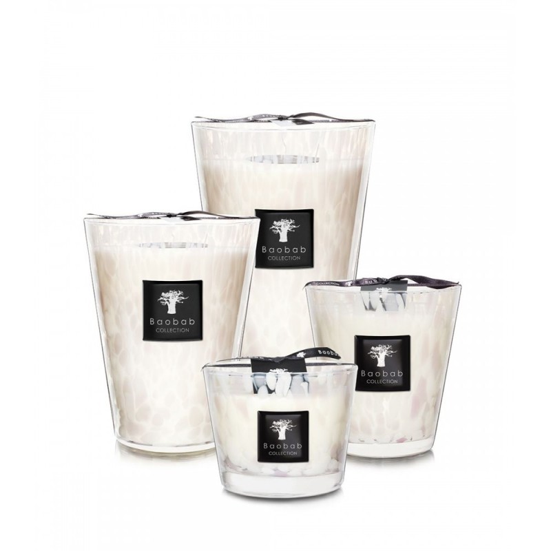 Pearls White Bougies parfumées