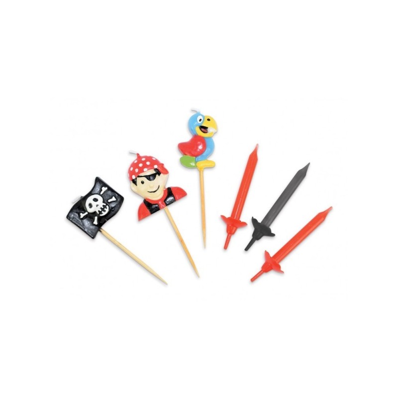 Kit bougies Pirates [20  3]