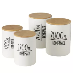 MILLY Set de 2 pots de stockage HomeMade