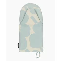 UNIKKO Gant de cuisine Blanc Bleu