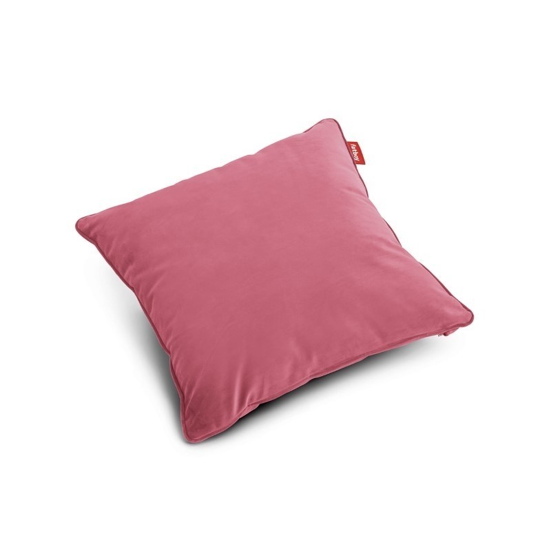 Coussin SQUARE pillow Velvet DEEP BLUSH