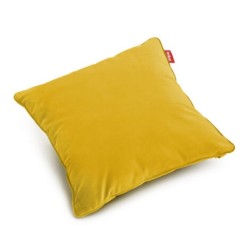 Coussin SQUARE pillow Velvet recycled Gold HONEY