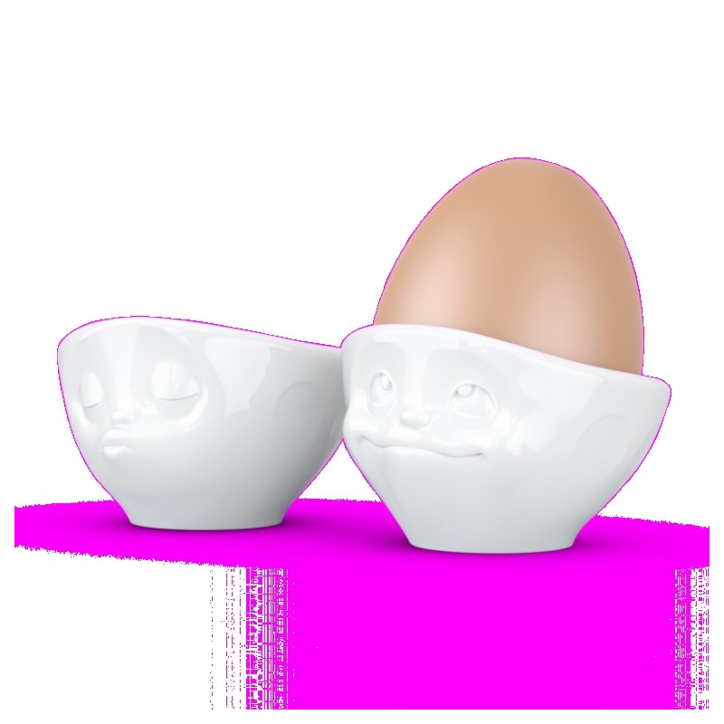 Duo de Coquetiers humeur bisou et rêveur