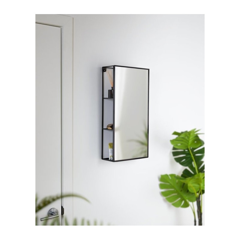 CUBIKO Miroir avec étagère